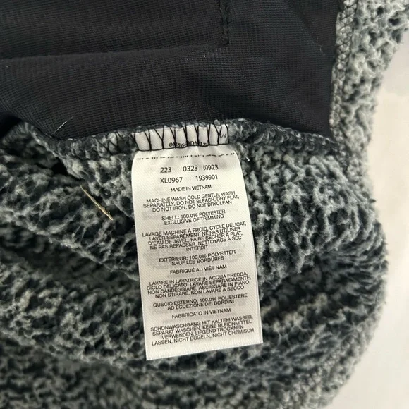 Columbia Sherpa Fleece Jacket Womens Medium Gray Full Zip Cozy Outdoor - Picture 7 of 7